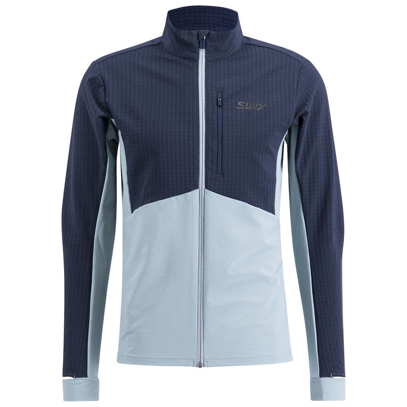 Pánská funkční mikina Swix Pace Hybrid Full Zip Midlayer M 112444051
