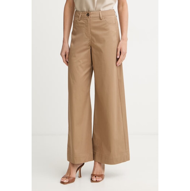 Marella regular fit kalhoty dámské bavlněné s elastanem Emme by 115524344