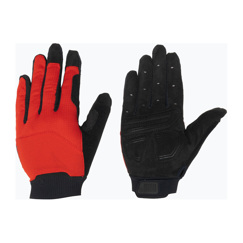 Cyklistické rukavice Endura Loop Full Finger flame red