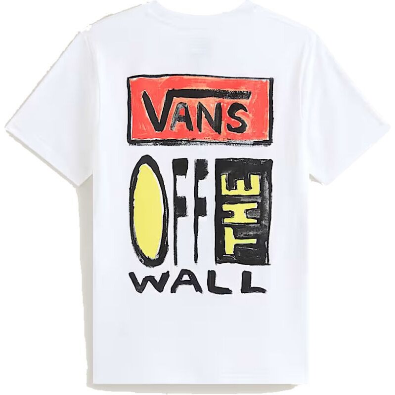 TRIKO VANS On Canvas S/S KIDS - bíá -