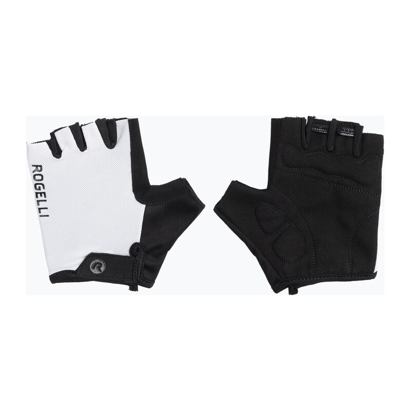 Pánské cyklistické rukavice Rogelli Core white