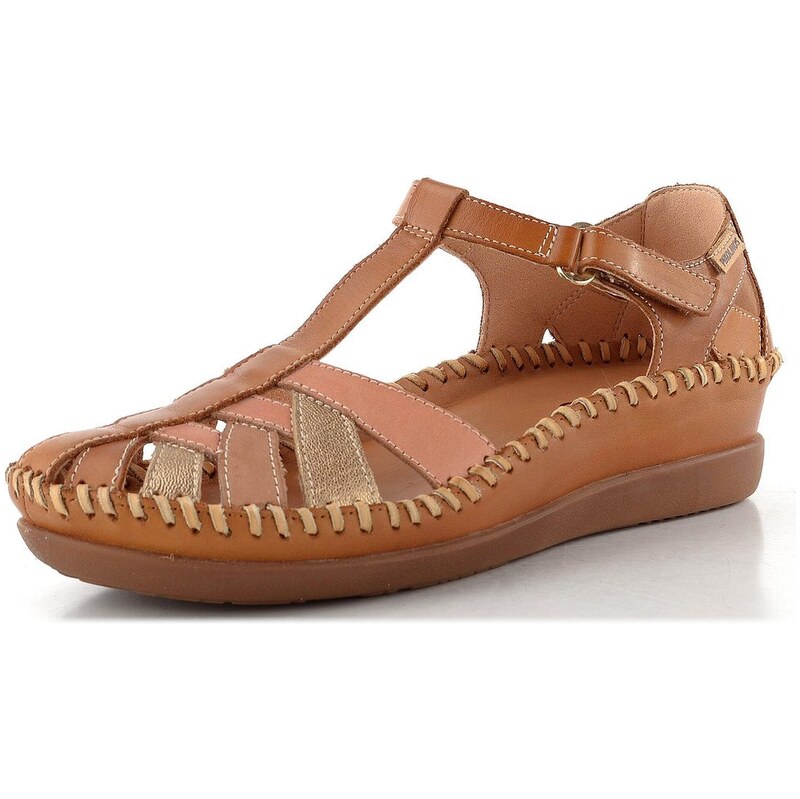Pikolinos sandály s nártovým T-páskem Cadaques Brandy W8K-0705C1 115527337