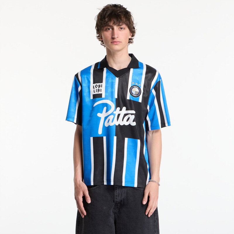 Dres Patta Stripe Football Jersey UNISEX French Blue M