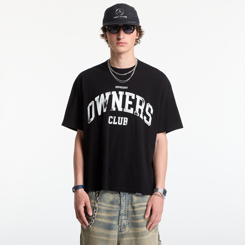 Tričko REPRESENT Owners T-Shirt UNISEX Jet Black L