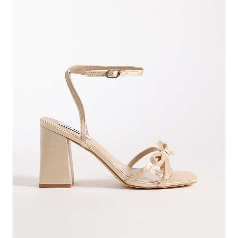 Be Mine Wide Fit Be Mine Bridal Wide Fit Tamara block heeled