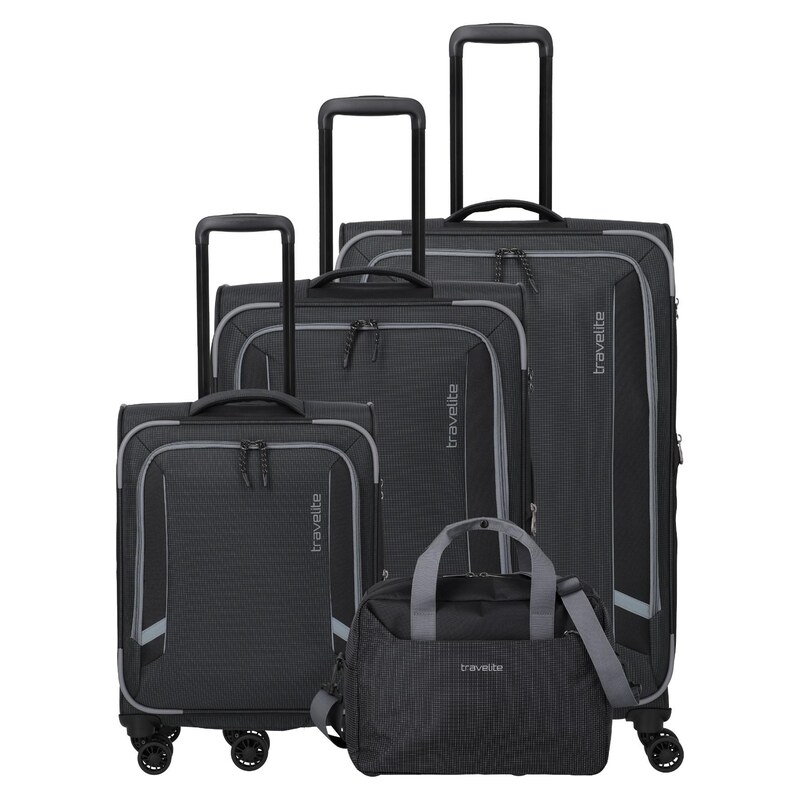 Sada cestovních kufrů Travelite Corsiica S,M,L,BB Black