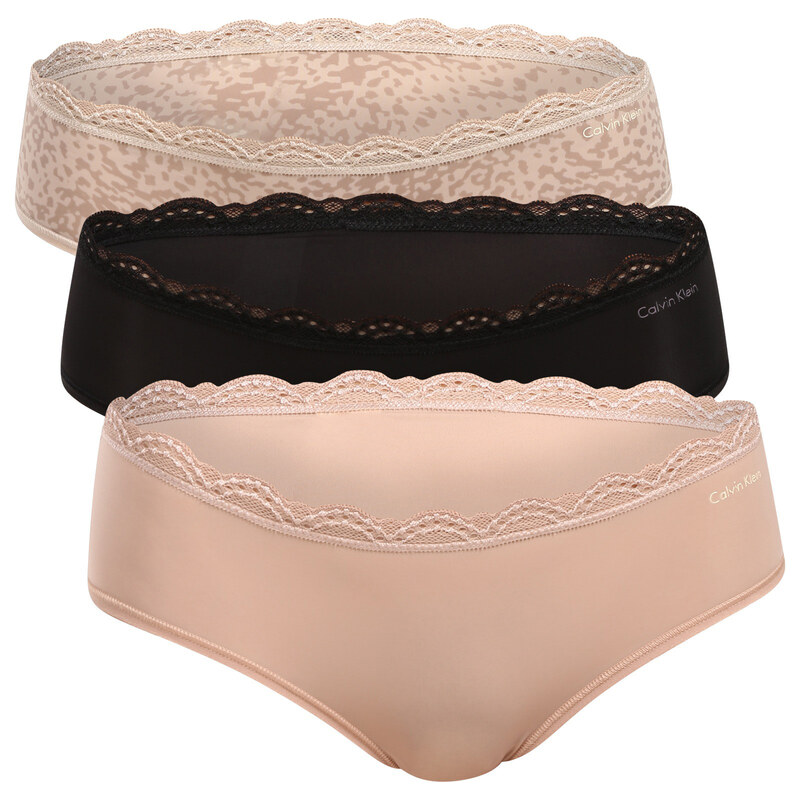 3PACK dámské kalhotky Calvin Klein vícebarevné (QD5302-3FC) 115528590