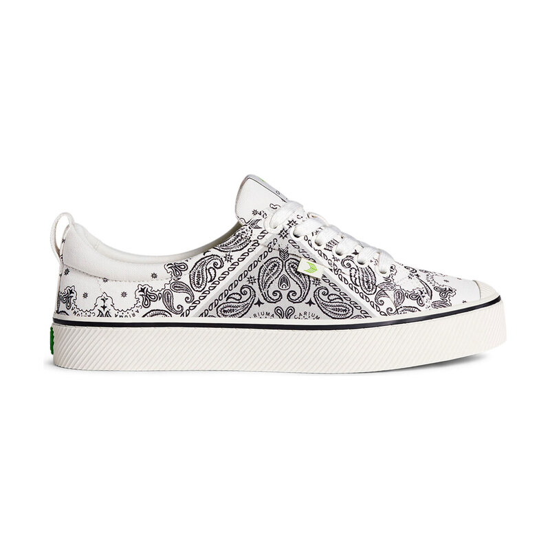 Dámské volnočasové boty Cariuma OCA Low Off-White Bandana Canvas