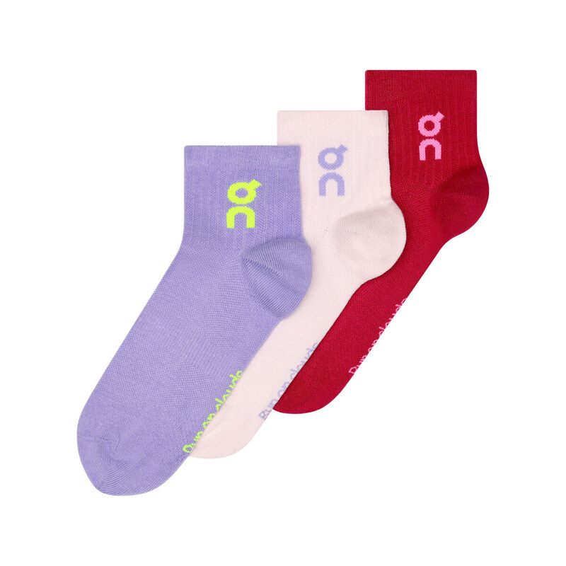 Ponožky On Logo Sock Mid 3-pack 112444660