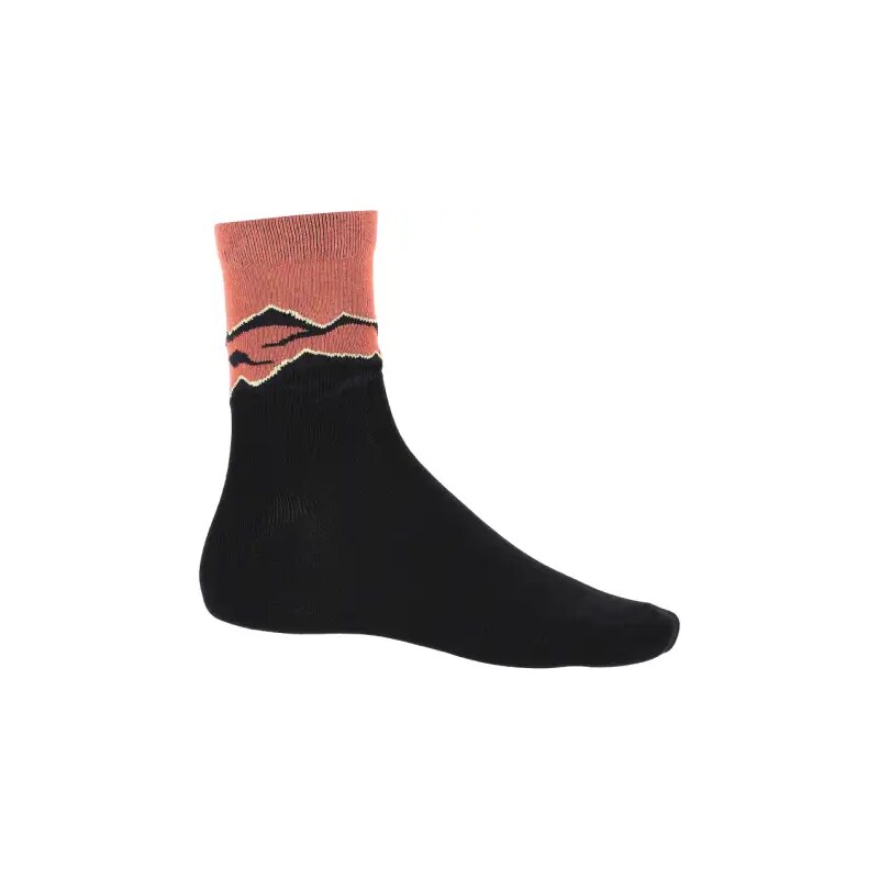 Viking Bamboo Mid dámské ponožky Black/Orange vel. 35-38 115528242