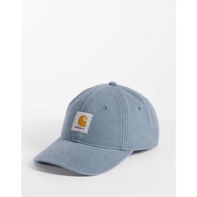 Carhartt WIP canvas cap in washed blue