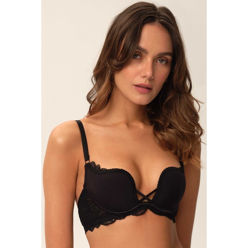 Esotiq hladká push-up podprsenka Claudie 115528619