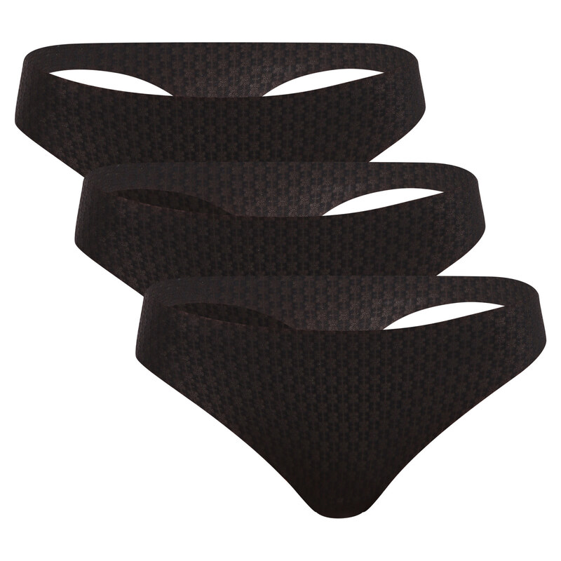 3PACK dámská tanga Under Armour černá (1390412 001) 115528591