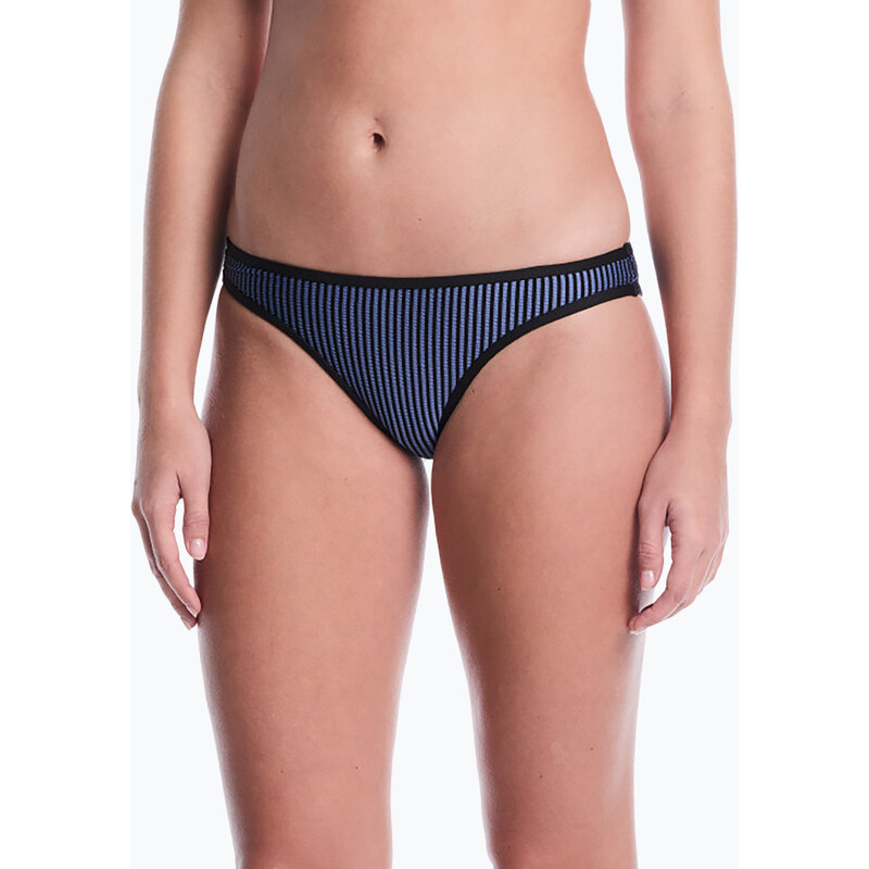 Spodní díl plavek Nike Ripple Texture Hipster Bikini slate