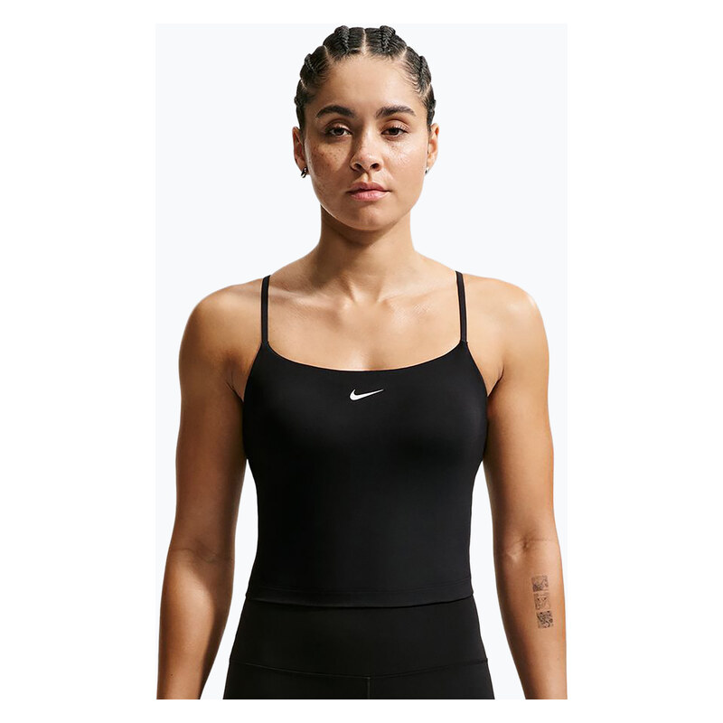 Tréninková podprsenka Nike One Medium Support black/white
