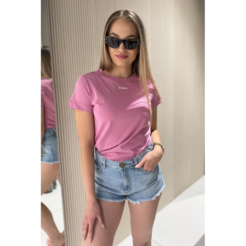 Dámské kraťasy PINKO SERENGETI 104593A3D7PJE modré