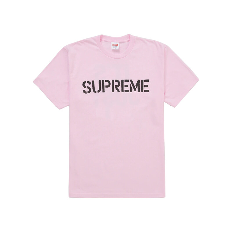 Supreme Hard Tee Light Pink 115529170