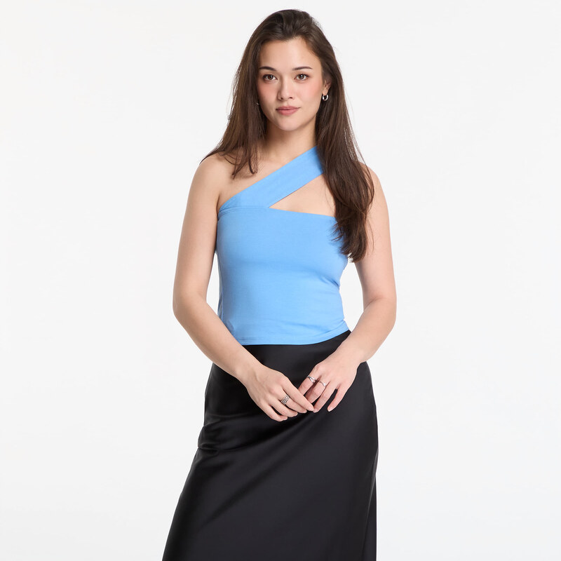 Top Urban Classics Ladies One Strap Top Horizon Blue L 115530499