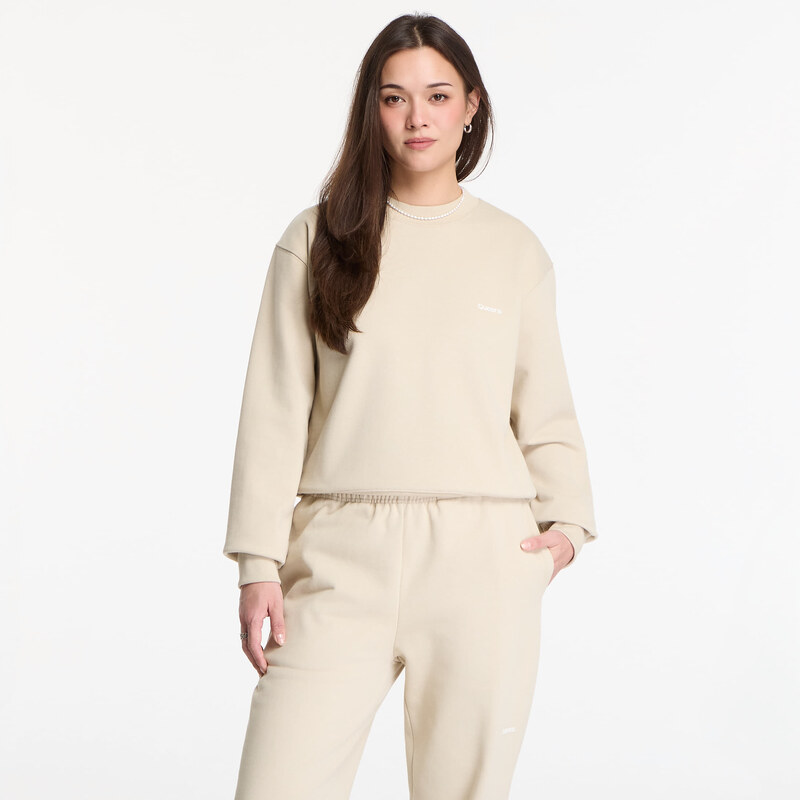 Mikina Queens Womens Sweats Essential Crewneck Sand XL 110845038