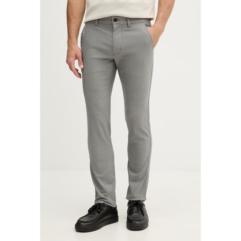 BOSS Orange chino kalhoty pánské s bavlnou Slim