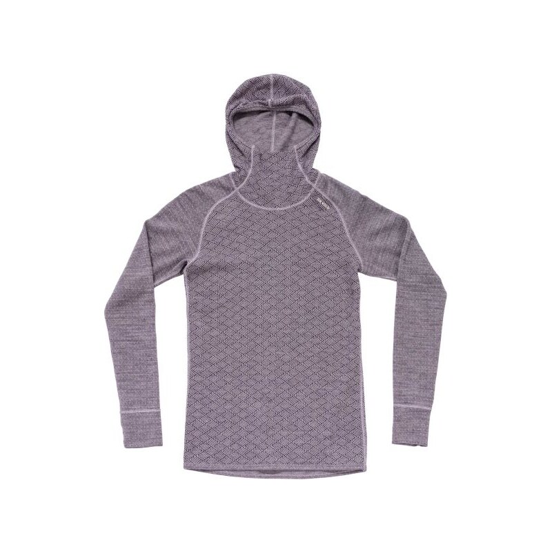 Devold KVITEGGA MERINO 230 HOODIE WMN Dámské merino triko s kapucí 115530768