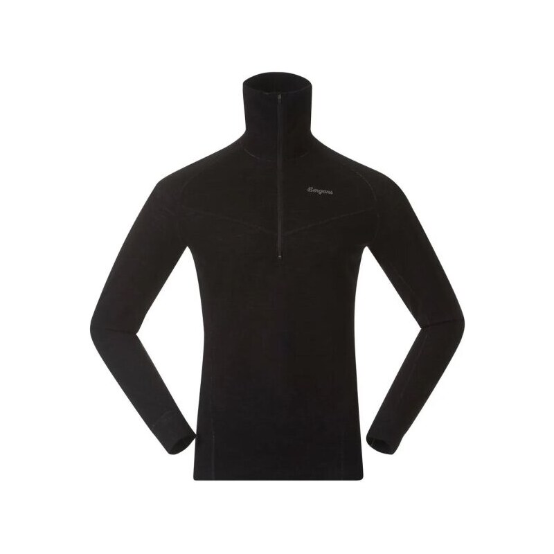 Bergans INNER:DUAL MERINO HALF ZIP Pánské technické triko s