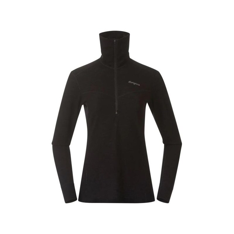 Bergans INNER:DUAL MERINO HALF ZIP W Dámské technické triko s merino 115530825