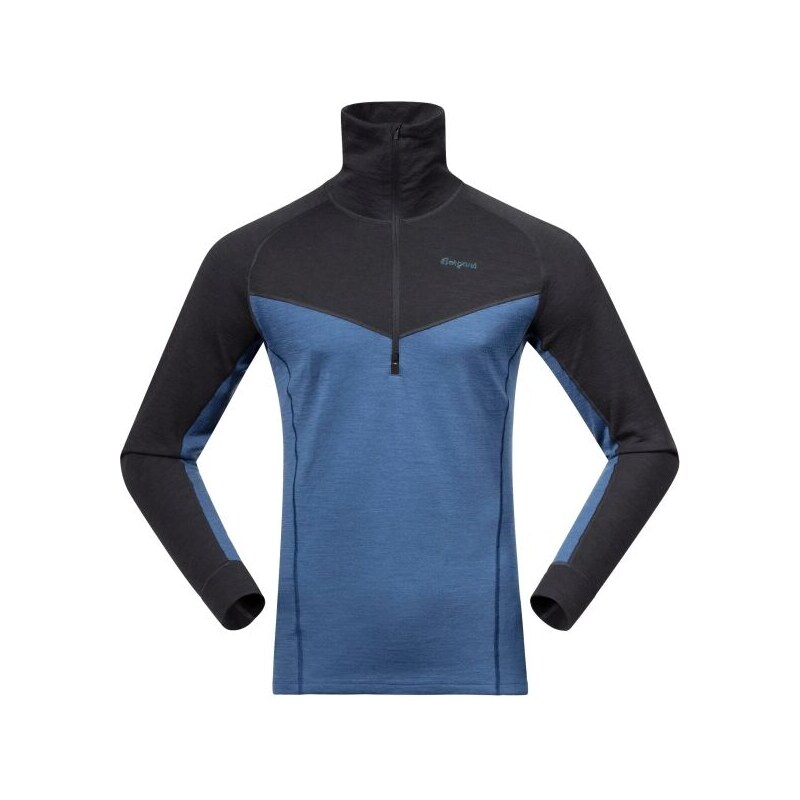 Bergans INNER:DUAL MERINO HALF ZIP Pánské technické triko s merino 115530880
