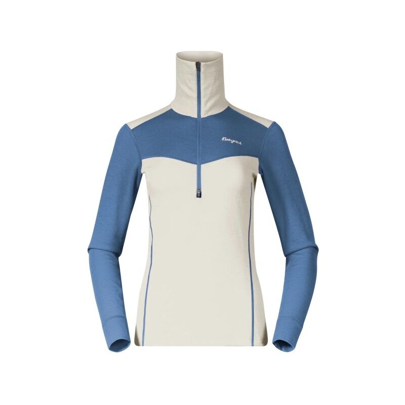 Bergans INNER:DUAL MERINO HALF ZIP W Dámské technické triko s merino 115530973