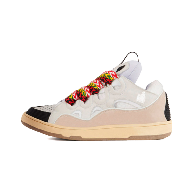 Lanvin Curb Sneakers White