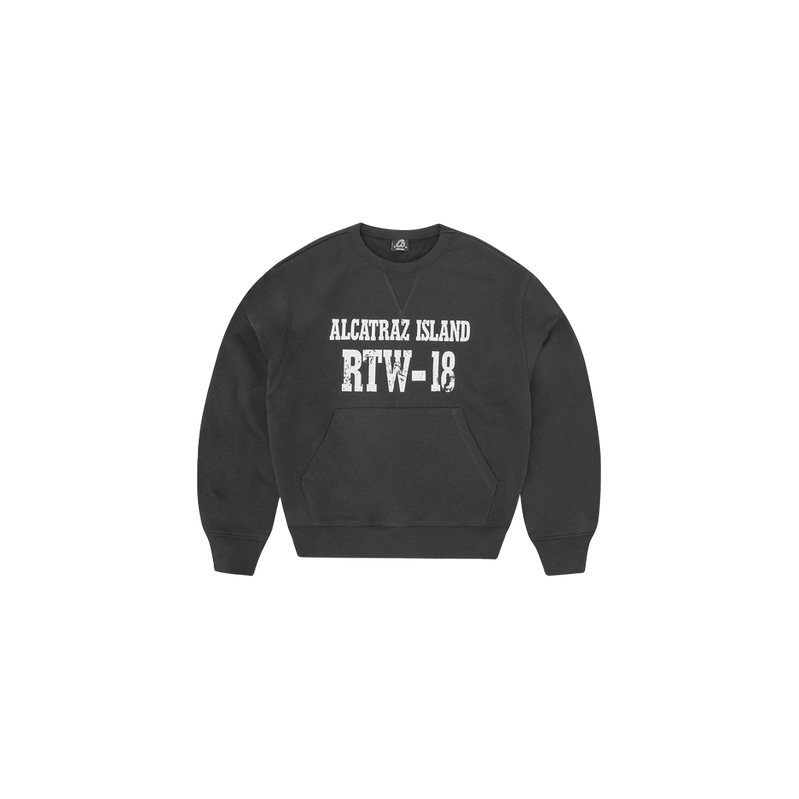 Corteiz Air 18 Crewneck Black