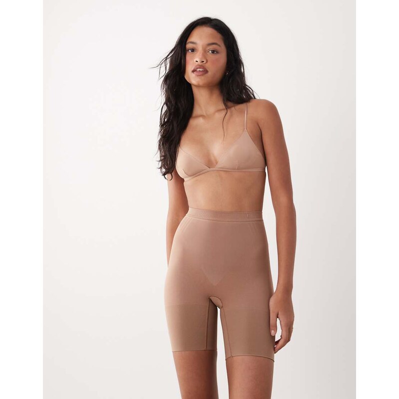 SPANXsculpt GoFigure mid-thigh short in cinnamon brown 115532145
