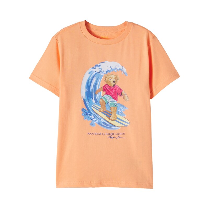 Polo Ralph Lauren Kids Polo Bear cotton jersey T-shirt