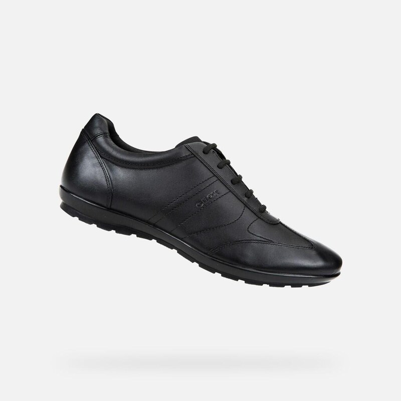 GEOX Derby Geox Symbol Smooth Leather