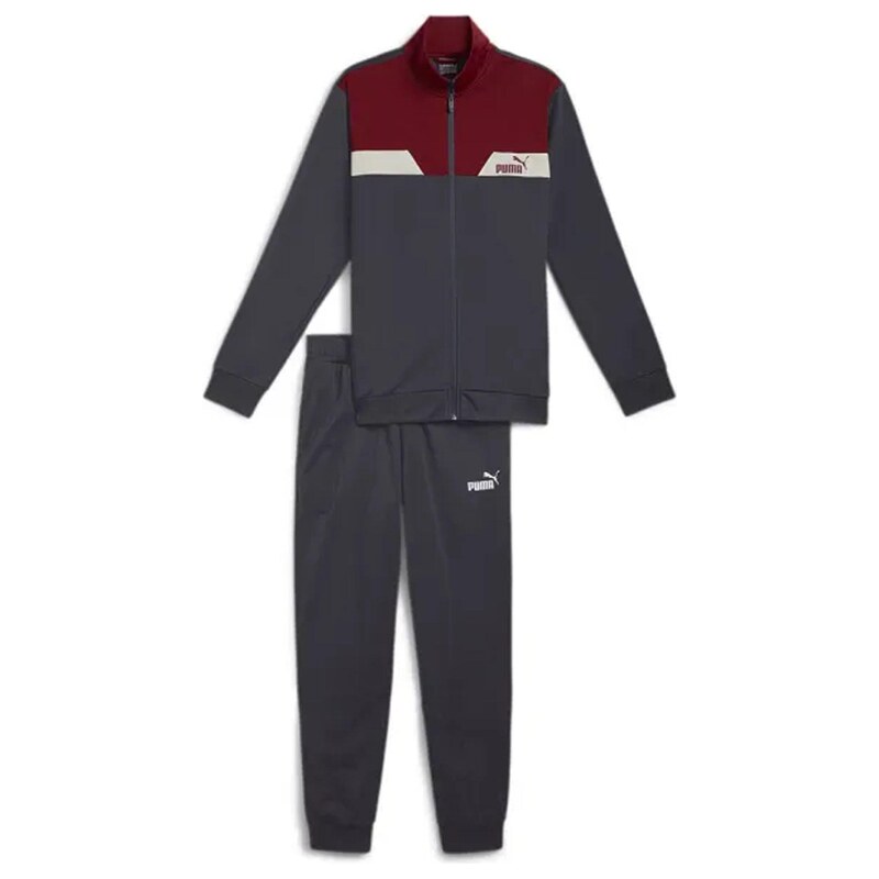 PUMA Pánská tepláková souprava POWER PUMA Galactic Gray