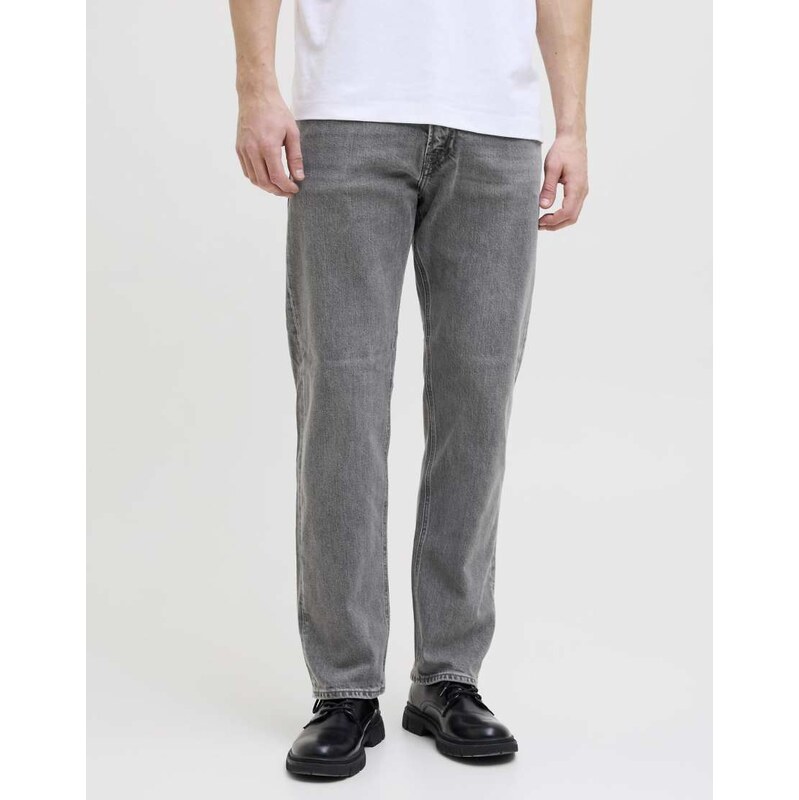 Jack & Jones Relaxed fit jeans in grey denim