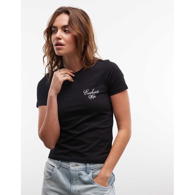 Carhartt WIP gracious t-shirt in black