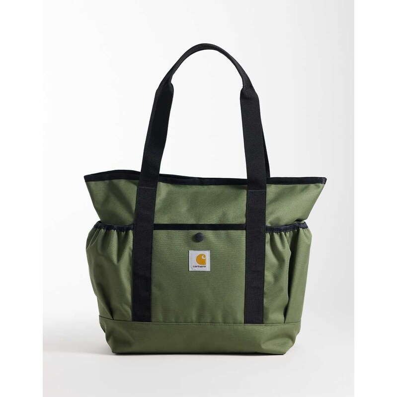 Carhartt WIP clapton tote bag in leaf khaki-Green