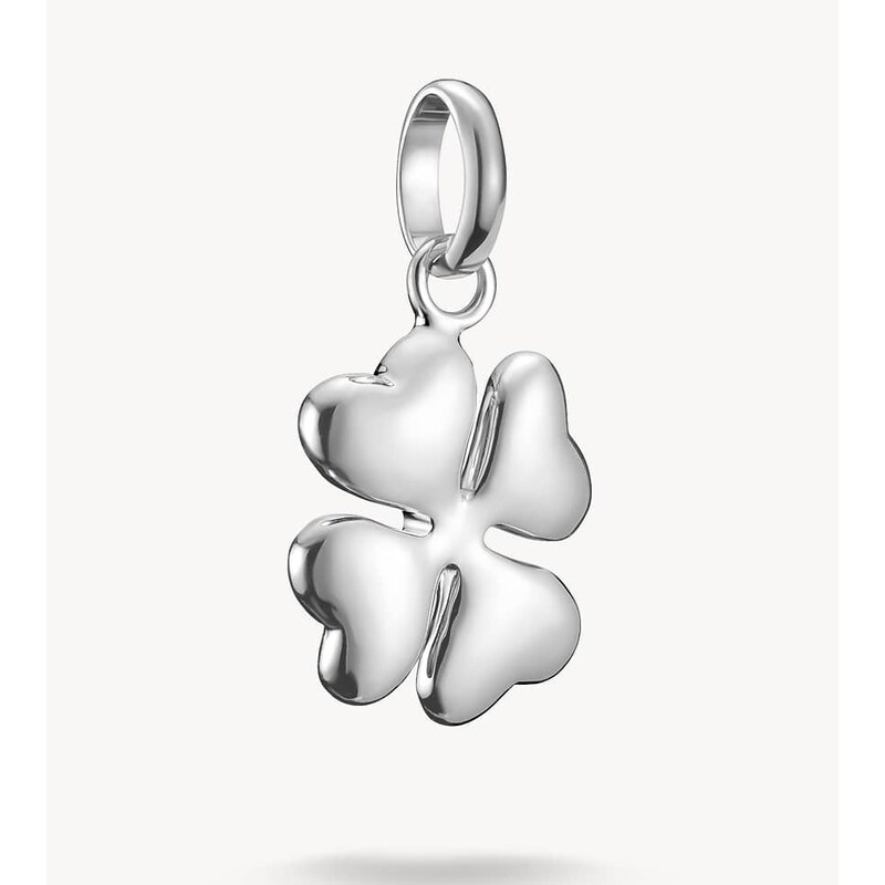 Thomas Sabo Charm pendant lucky clover in 3d connect silver in silver 115535934