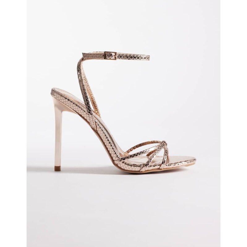 SIMMI Shoes Simmi London Gina embellished heeled sandals in rose