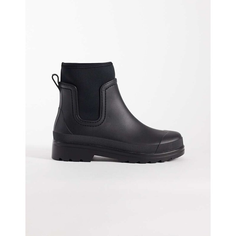 ASOS DESIGN chelsea wellington boots in black