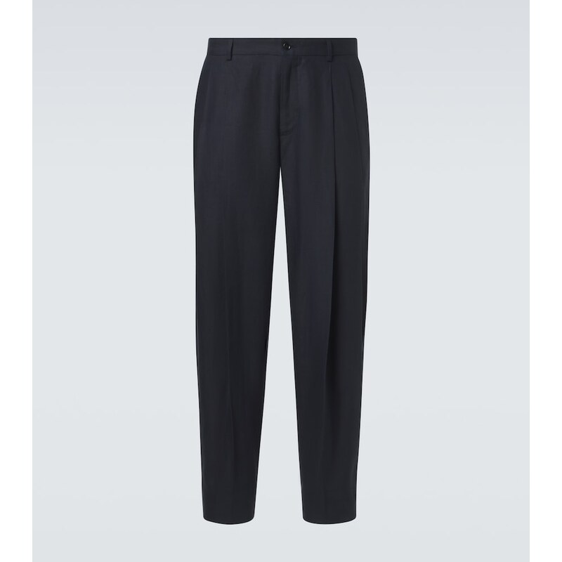 Dolce&Gabbana Linen tapered pants