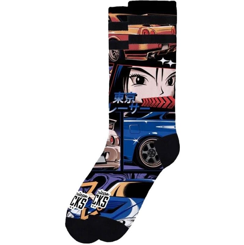 PONOŽKY AMERICAN SOCKS Tokyo Drift - modrá -