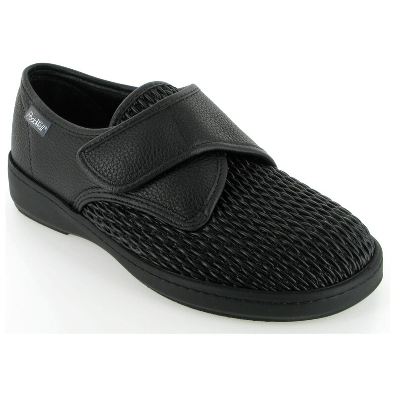 PodoWell ALVINE halluxová obuv unisex elastická ve špici černá 53798813