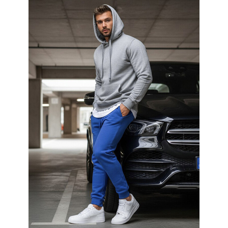 Modré pánské tepláky FashionStreet UX2710