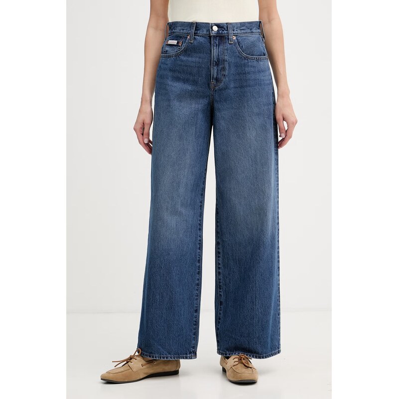 Calvin Klein Jeans široké džíny dámské