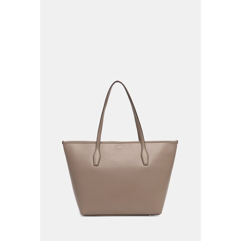 BOSS nákupní taška dámská z imitace kůže Sandy Zip Shopper