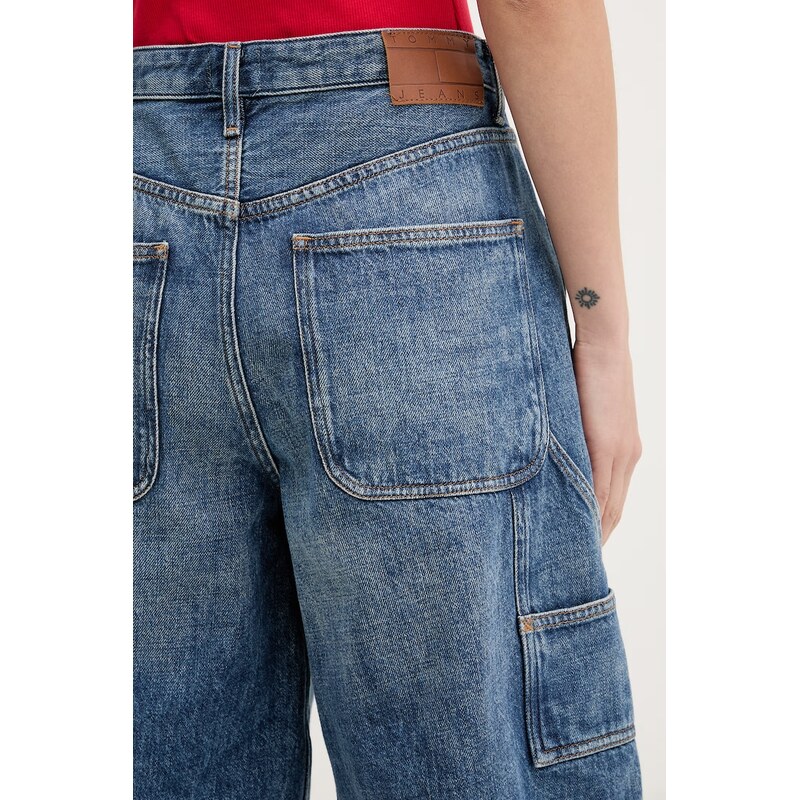 Tommy Jeans šortky dámské džínové