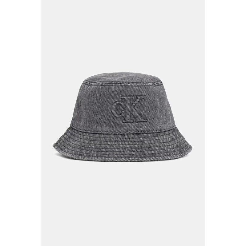 Calvin Klein bucket klobouk dámský džínový 115539136