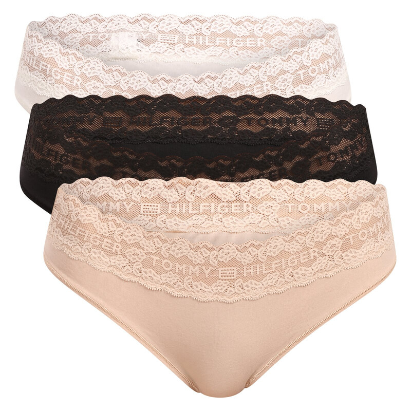 3PACK dámské kalhotky Tommy Hilfiger vícebarevné (UW0UW06338 0RS) 115538332